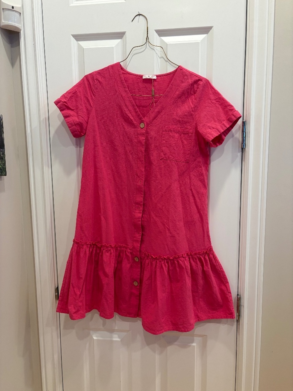 Cute Pink Swimsuit Coverup Medium